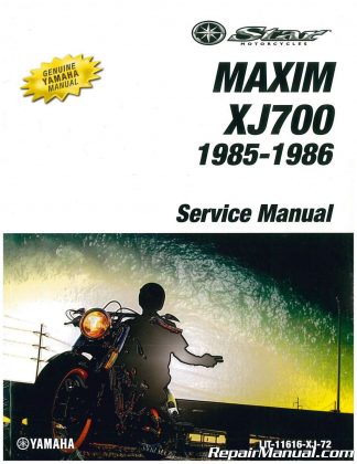 service manual yamaha maxim x 700